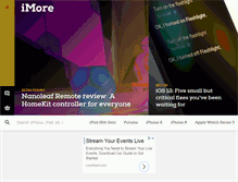 Tablet Screenshot of imore.com